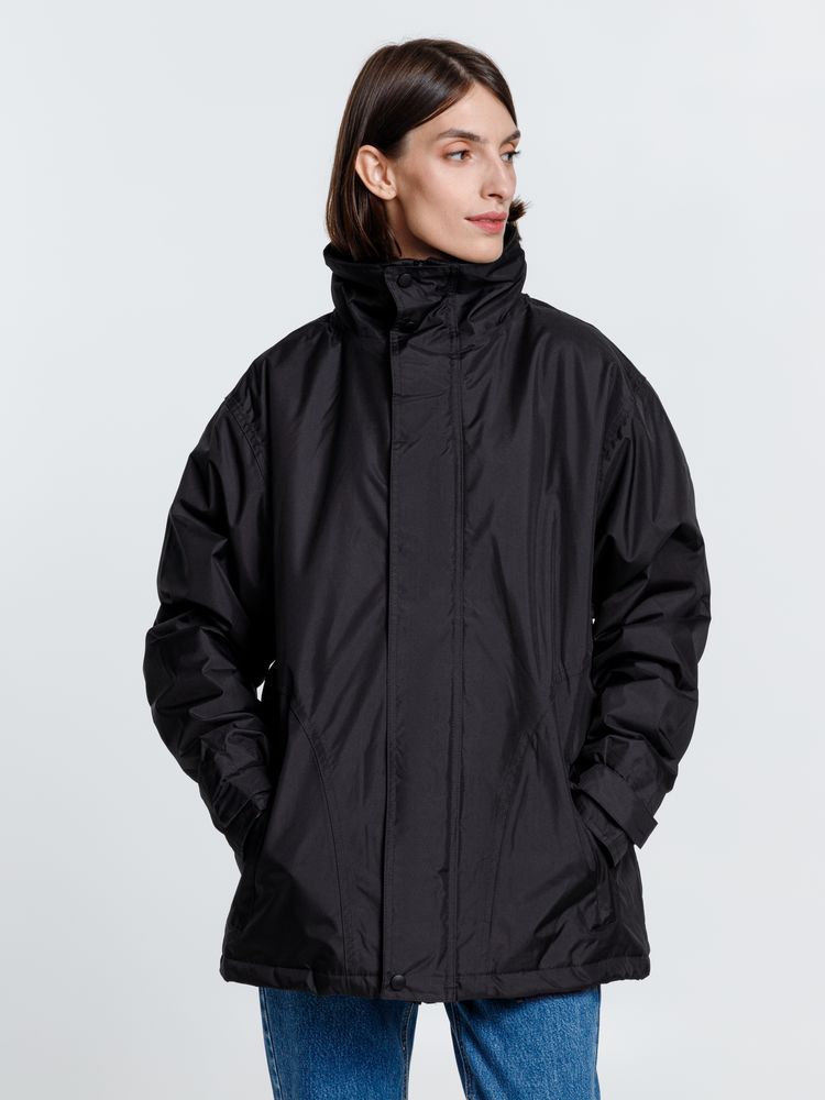 Парка унисекс Liubliana, черная / Миниатюра WWW (1000)