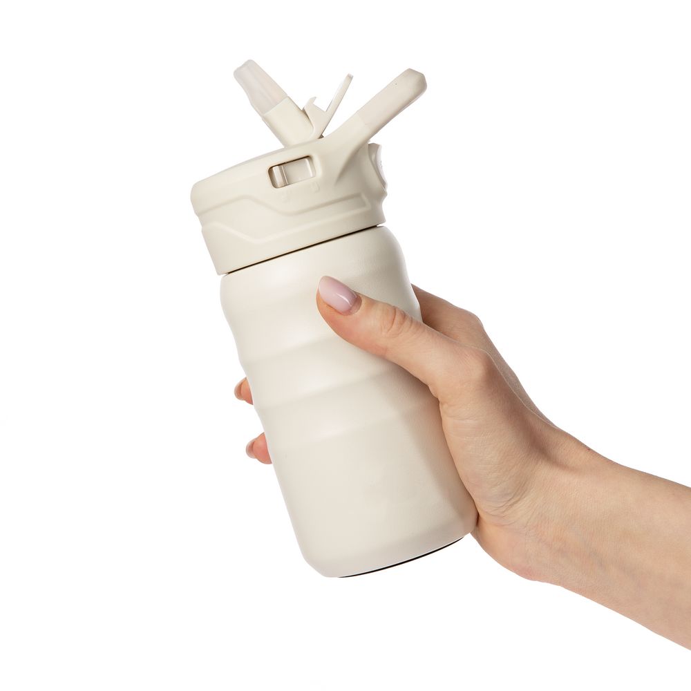 Термобутылка Fujisan 2.0 без логотипа, белая (молочная) / Миниатюра WWW (1000)