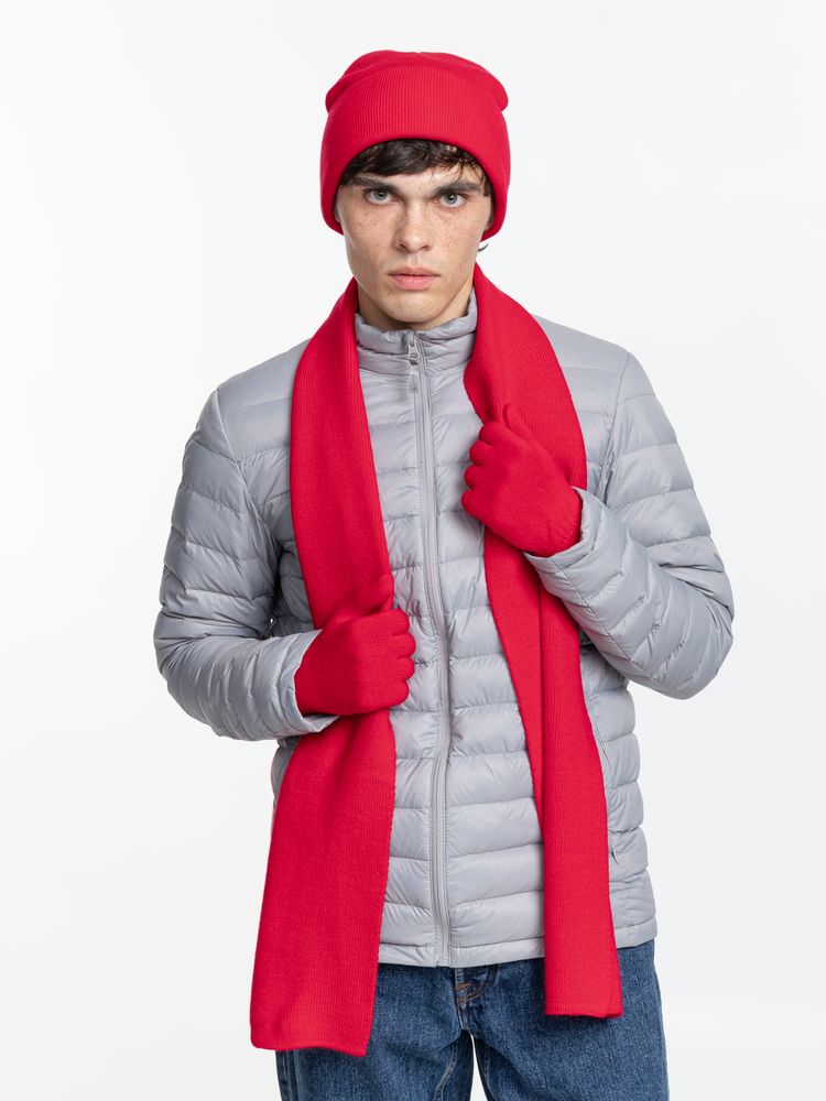 Шарф Urban Flow, красный / Миниатюра WWW (1000)