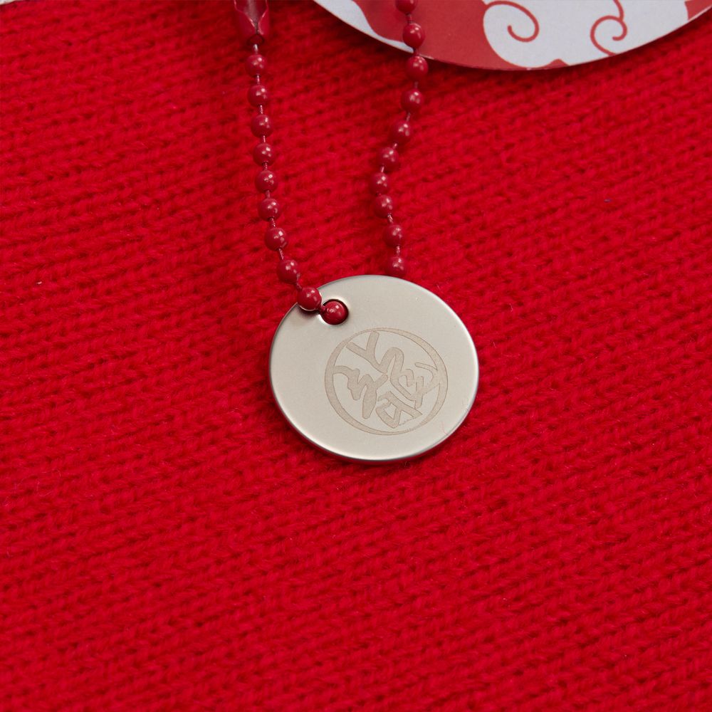 Цепочка для крепления Sharic, красная / Миниатюра нанесения (1000)