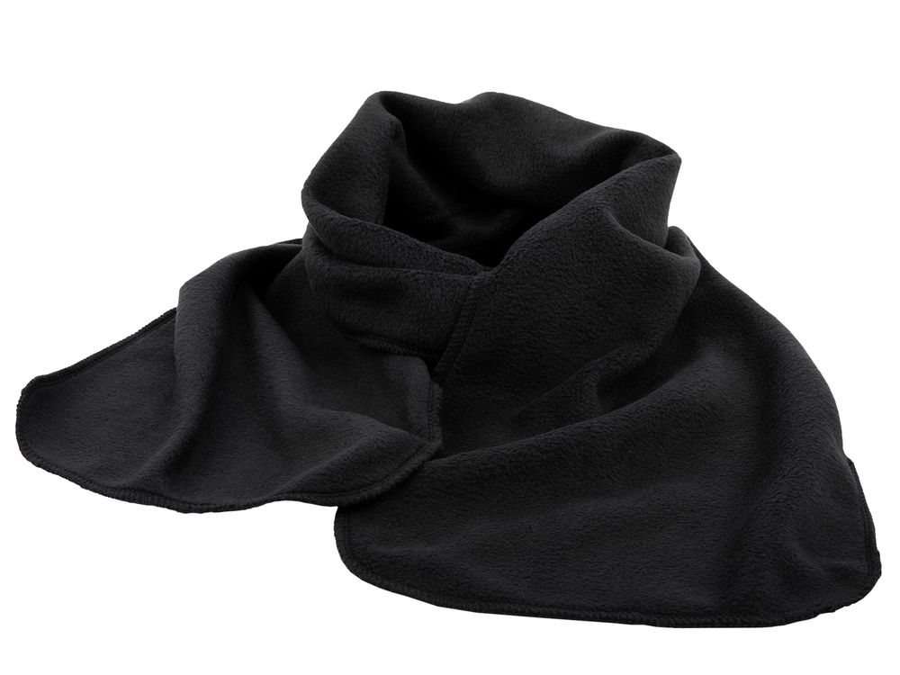 Шарф Fleecy, черный / Миниатюра WWW (1000)