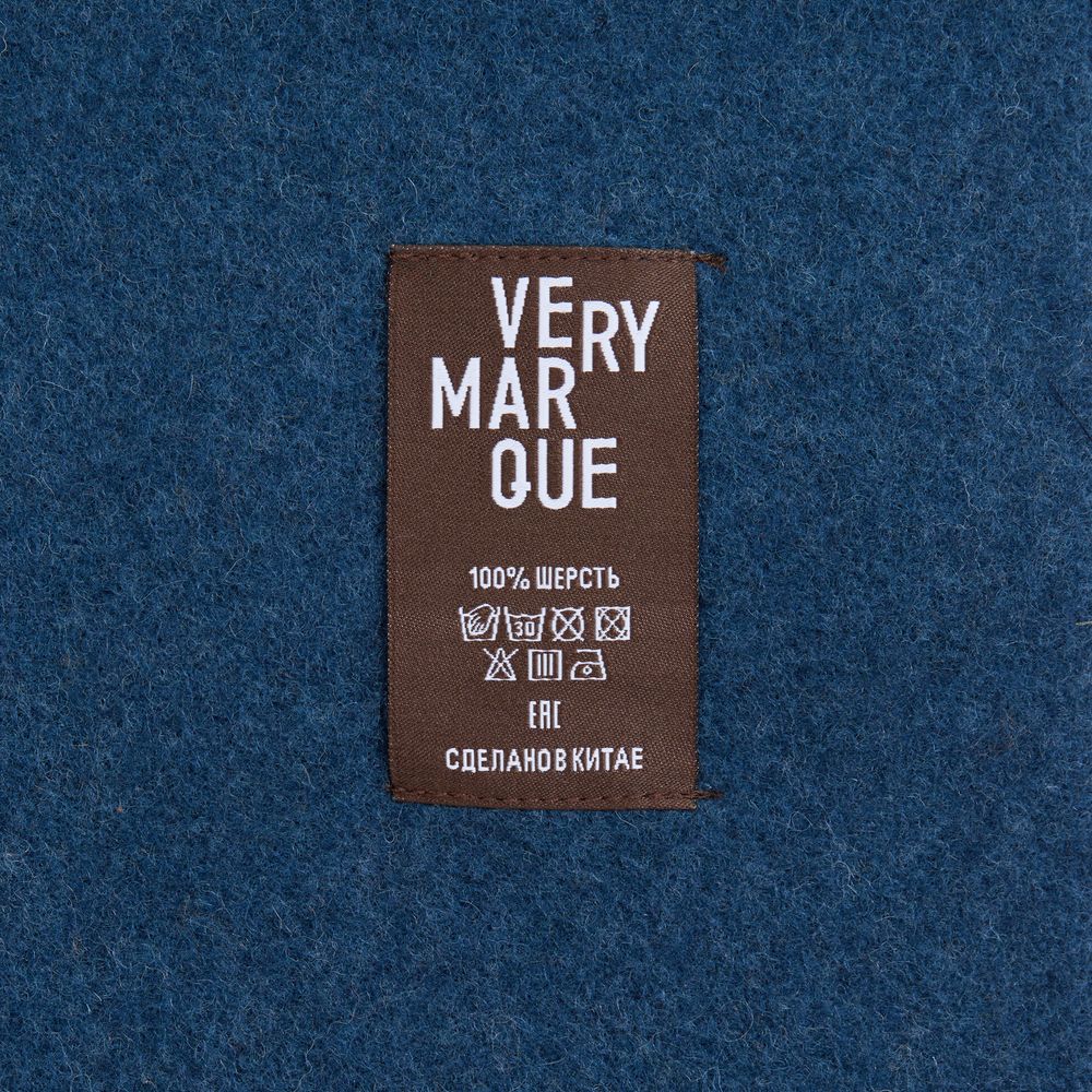 Плед Fleco, синий с коричневым / Миниатюра WWW (1000)