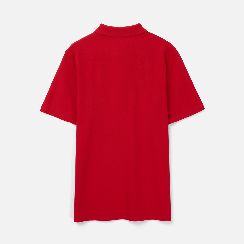 Рубашка поло унисекс Tervise, красная / Миниатюра WWW (1000)