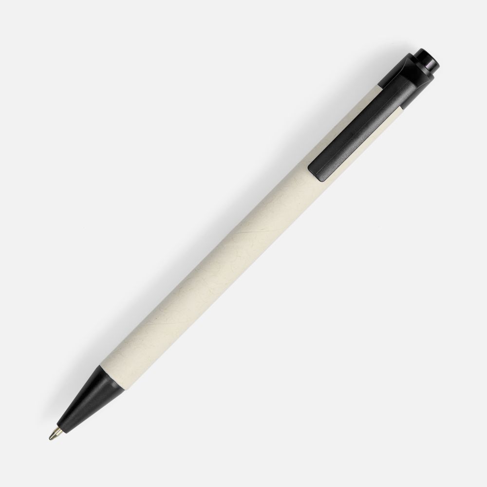 Ручка шариковая MilkMake, черная / Миниатюра WWW (1000)