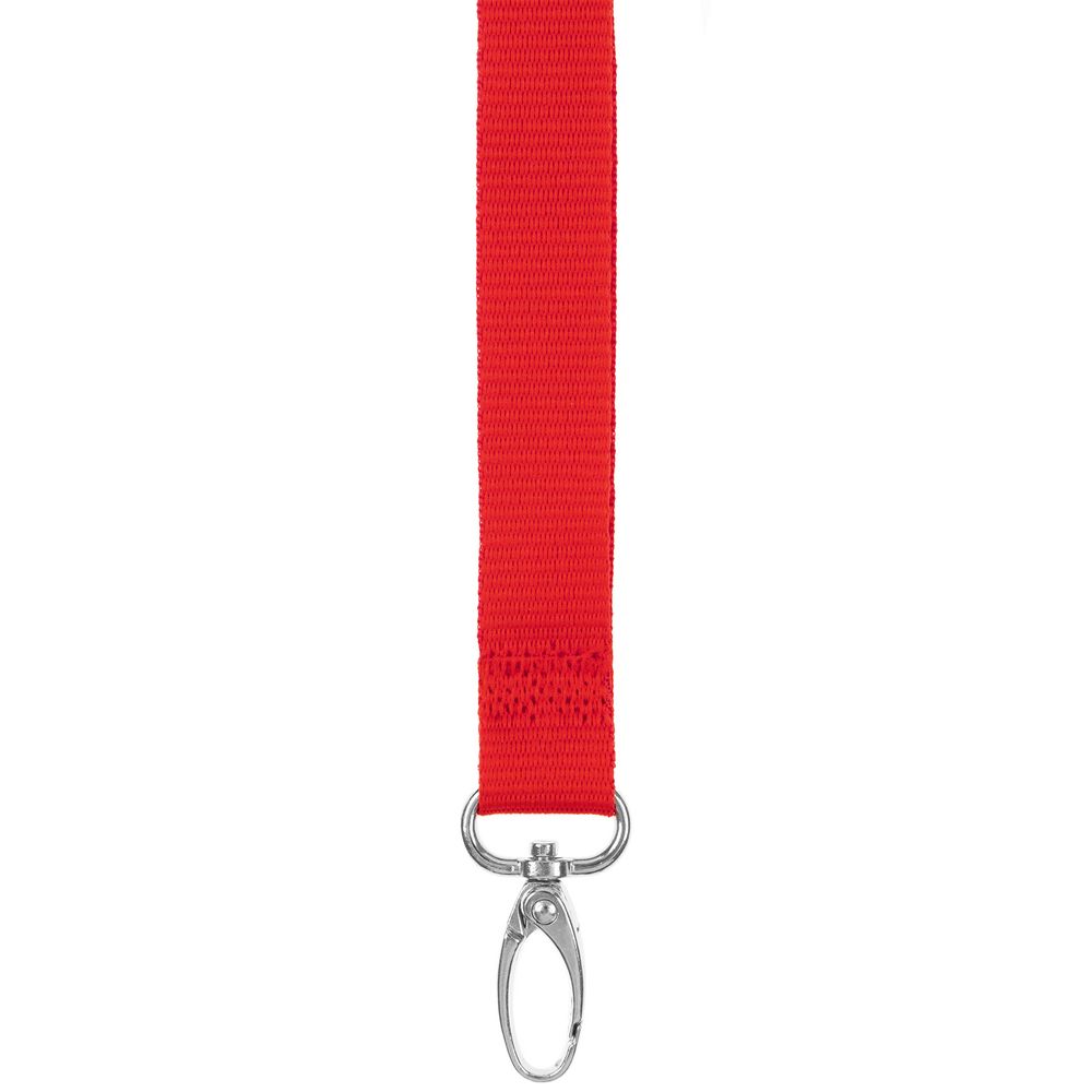 Лента для бейджа Pin, красная / Миниатюра WWW (1000)