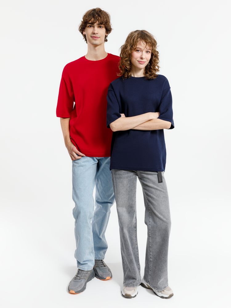 Джемпер с коротким рукавом Siluetti Volumica, красный / Миниатюра WWW (1000)