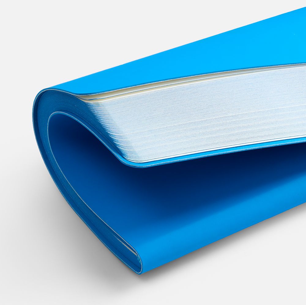 Блокнот Flex Shall ver.2, голубой / Миниатюра WWW (1000)