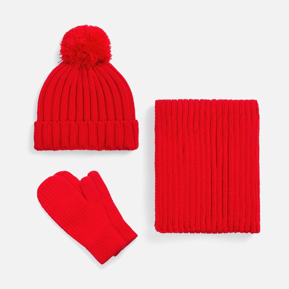 Шапка HappyGo, красная / Миниатюра WWW (1000)