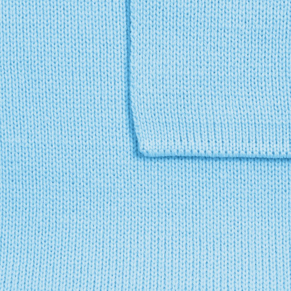 Шарф Real Talk, голубой / Миниатюра WWW (1000)