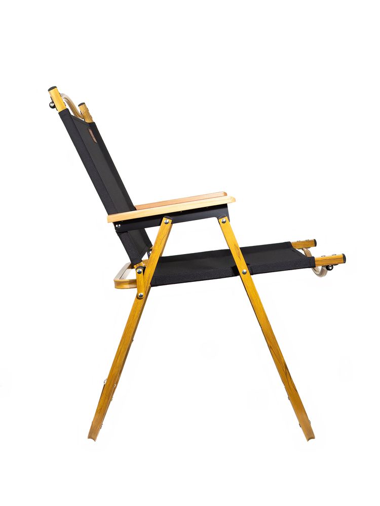 Стул MW02 складной, черный, светлое дерево / Миниатюра WWW (1000)