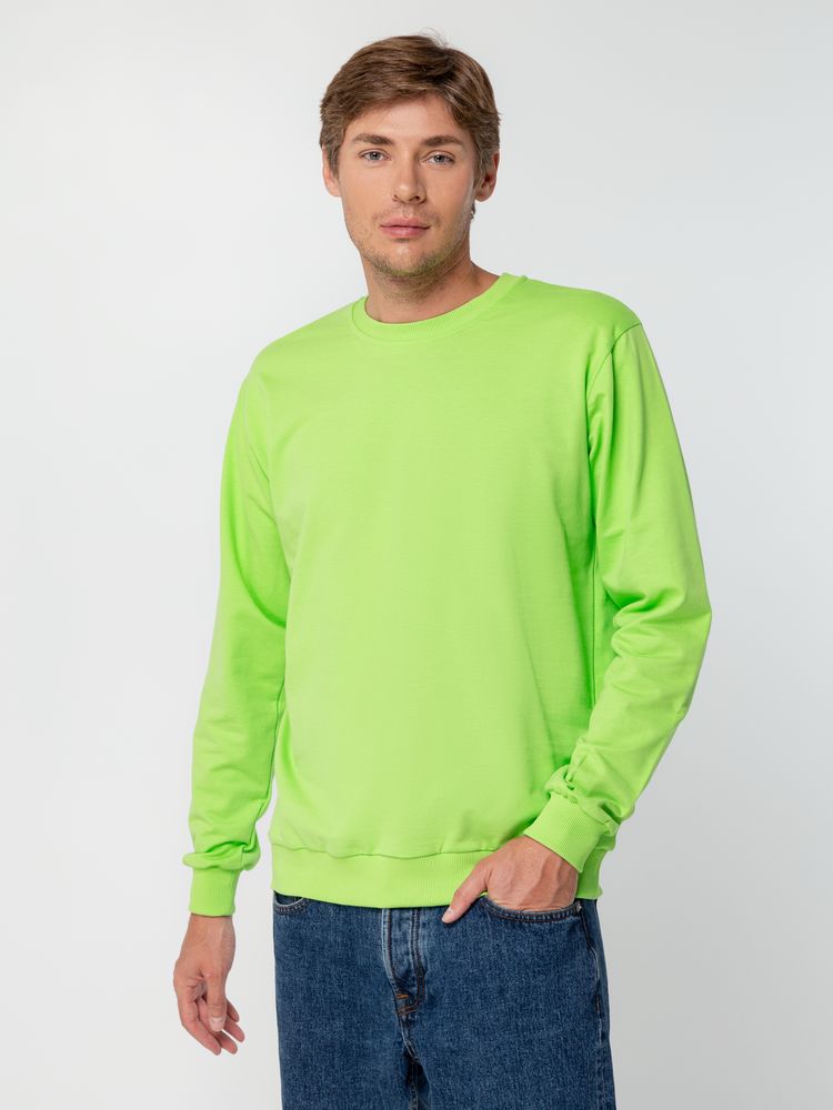 Свитшот Toima 2.0, зеленое яблоко / Миниатюра WWW (1000)