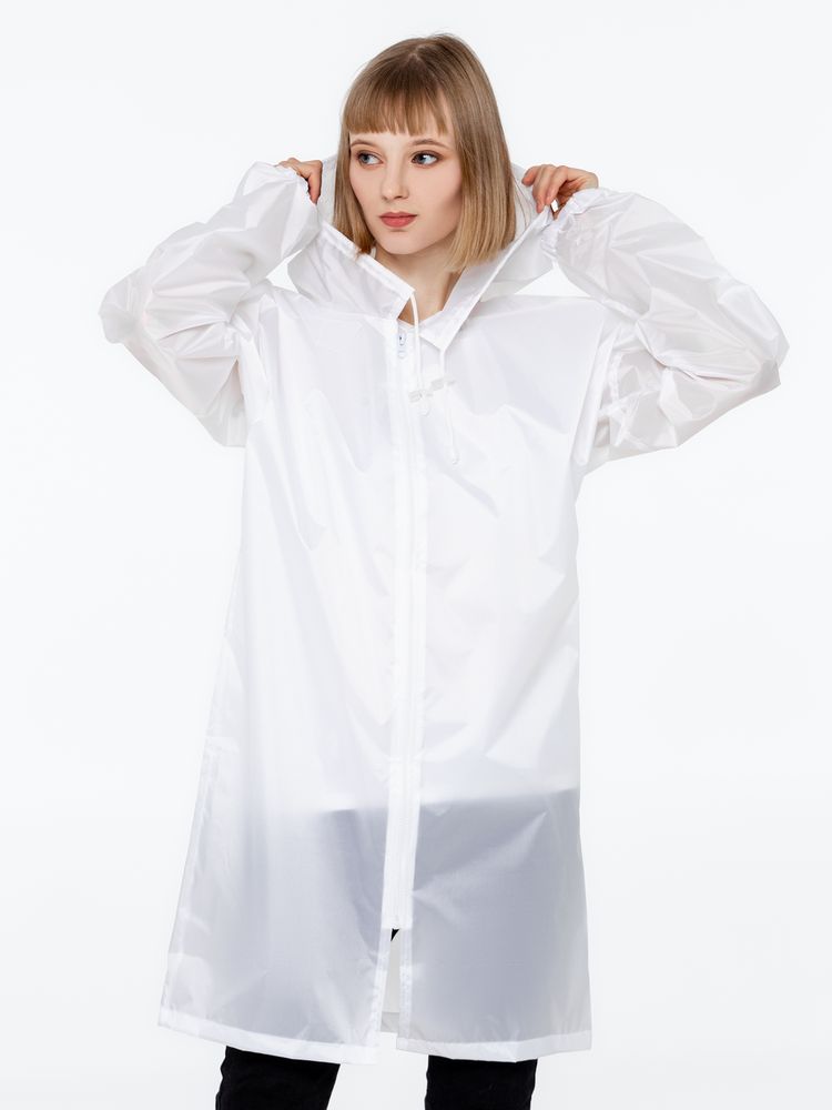 Дождевик «Ветер знает», белый / Миниатюра WWW (1000)