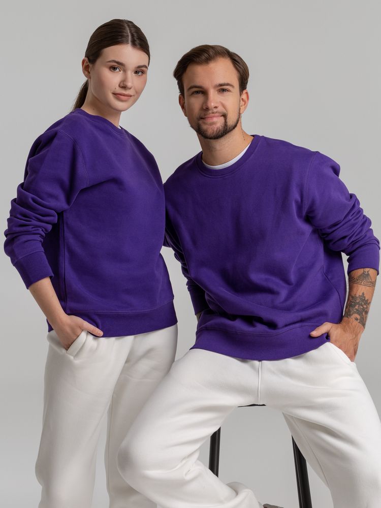 Свитшот унисекс King, фиолетовый / Миниатюра WWW (1000)