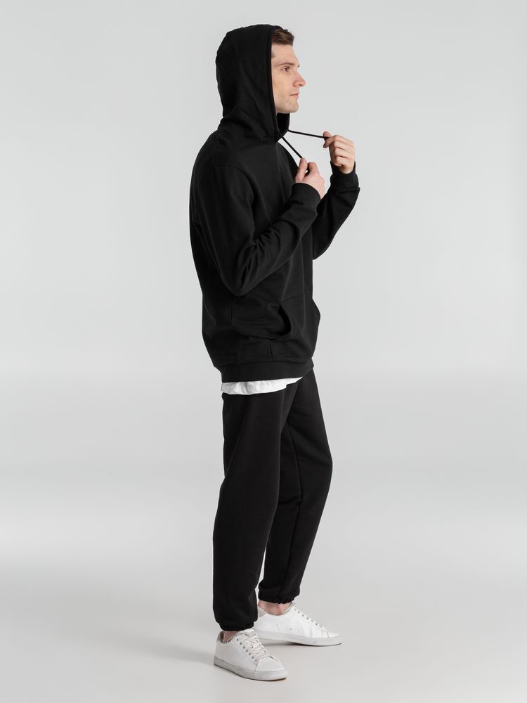 Толстовка с капюшоном унисекс Hoodie, черная / Миниатюра WWW (1000)