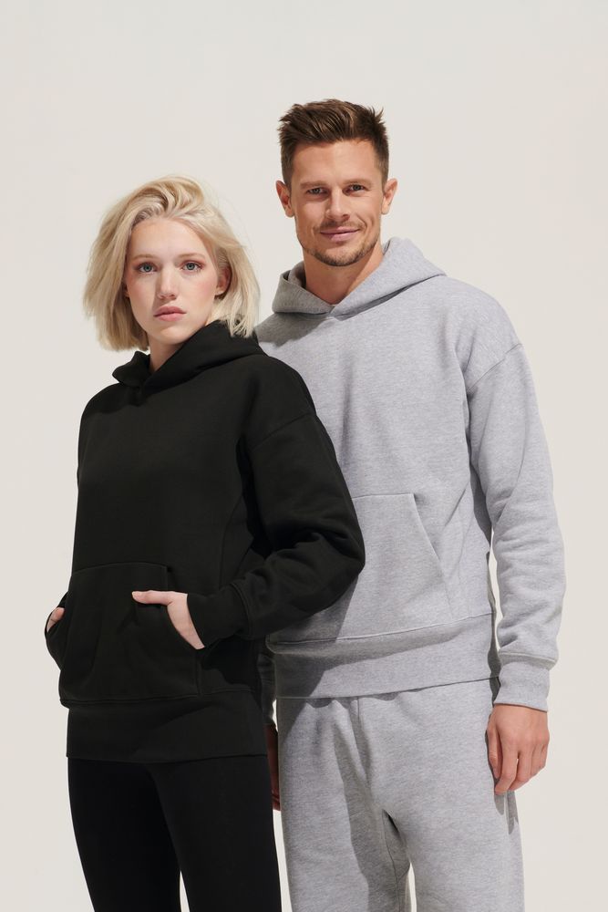 Худи оверсайз унисекс Origin, черное / Миниатюра WWW (1000)