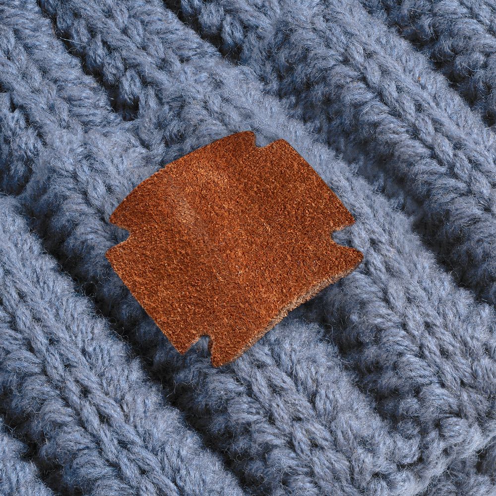 Варежки Brugge, голубой меланж / Миниатюра WWW (1000)