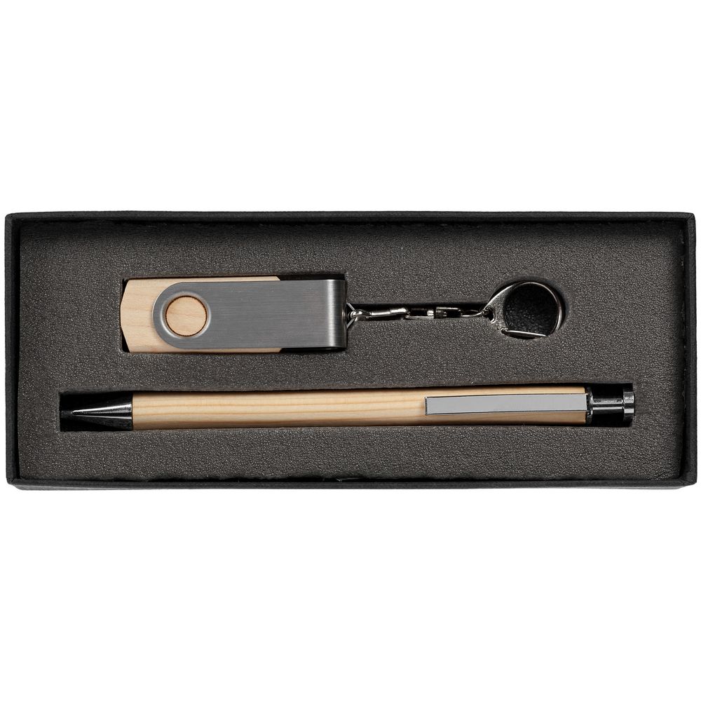 Набор WoodLine, 16 Гб, черный / Миниатюра WWW (1000)