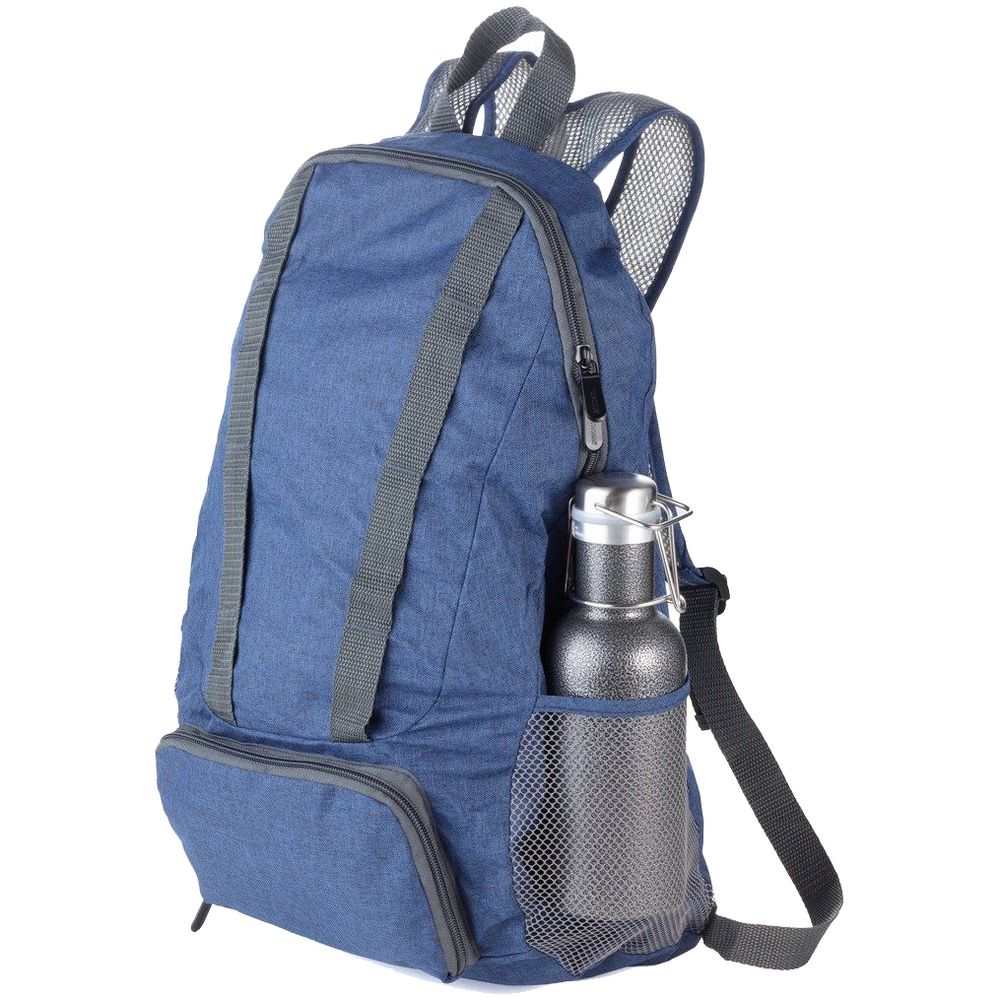 Складной рюкзак Bagpack, синий / Миниатюра WWW (1000)