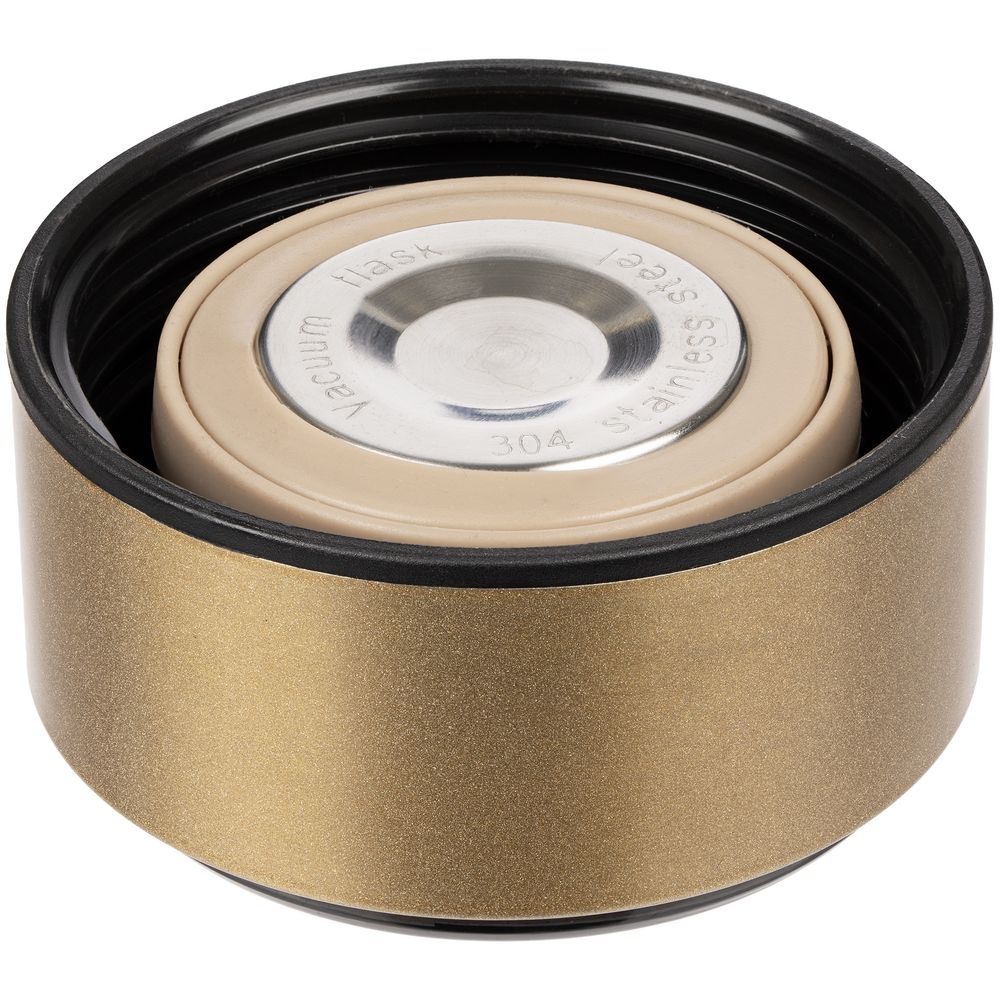 Смарт-бутылка с заменяемой батарейкой Long Therm, золотистая / Миниатюра WWW (1000)