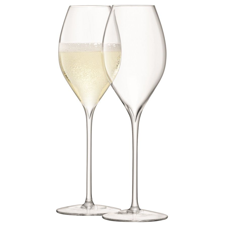 Набор из 2 больших бокалов для просекко Wine / Миниатюра WWW (1000)