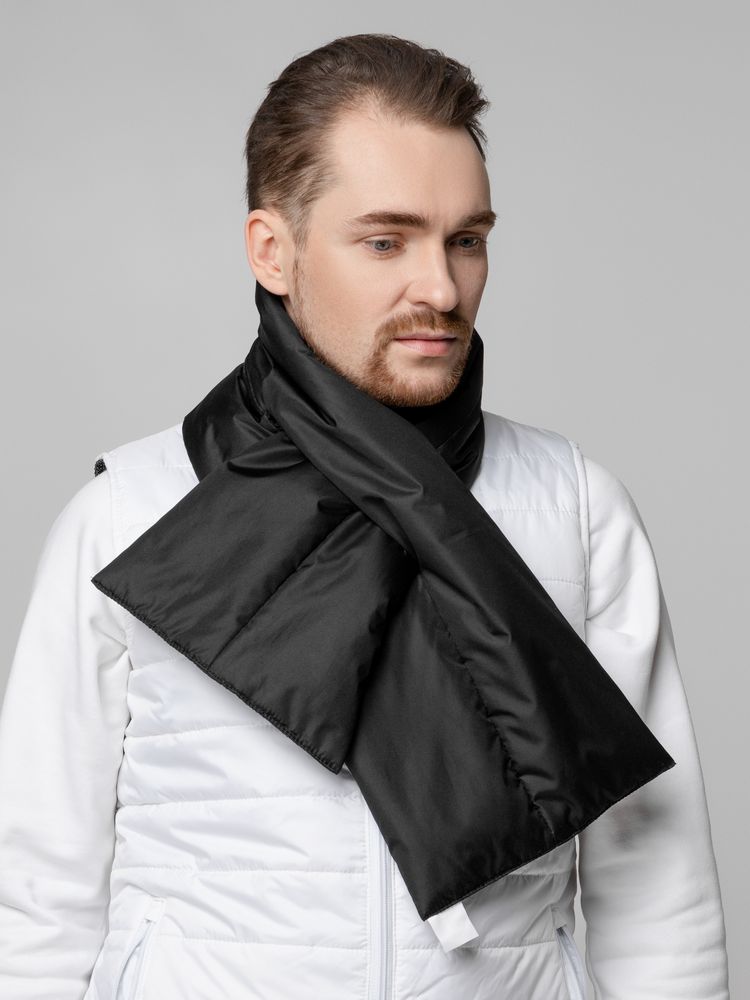 Шарф Shelter, черный / Миниатюра WWW (1000)