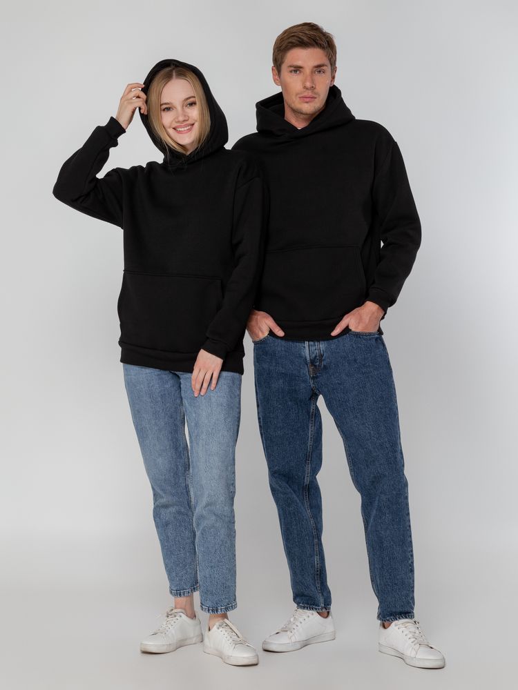 Худи унисекс Full Swing, черное / Миниатюра WWW (1000)