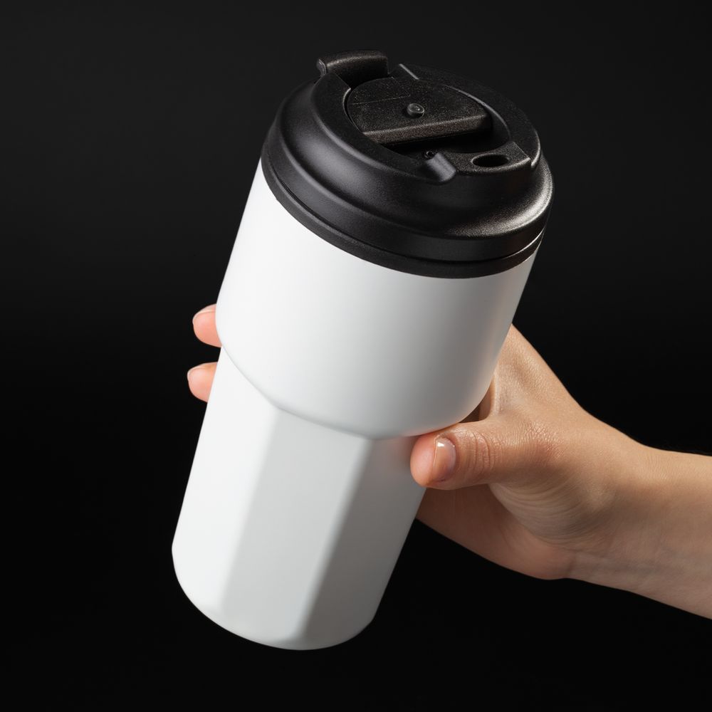 Термостакан Presa, белый / Миниатюра WWW (1000)