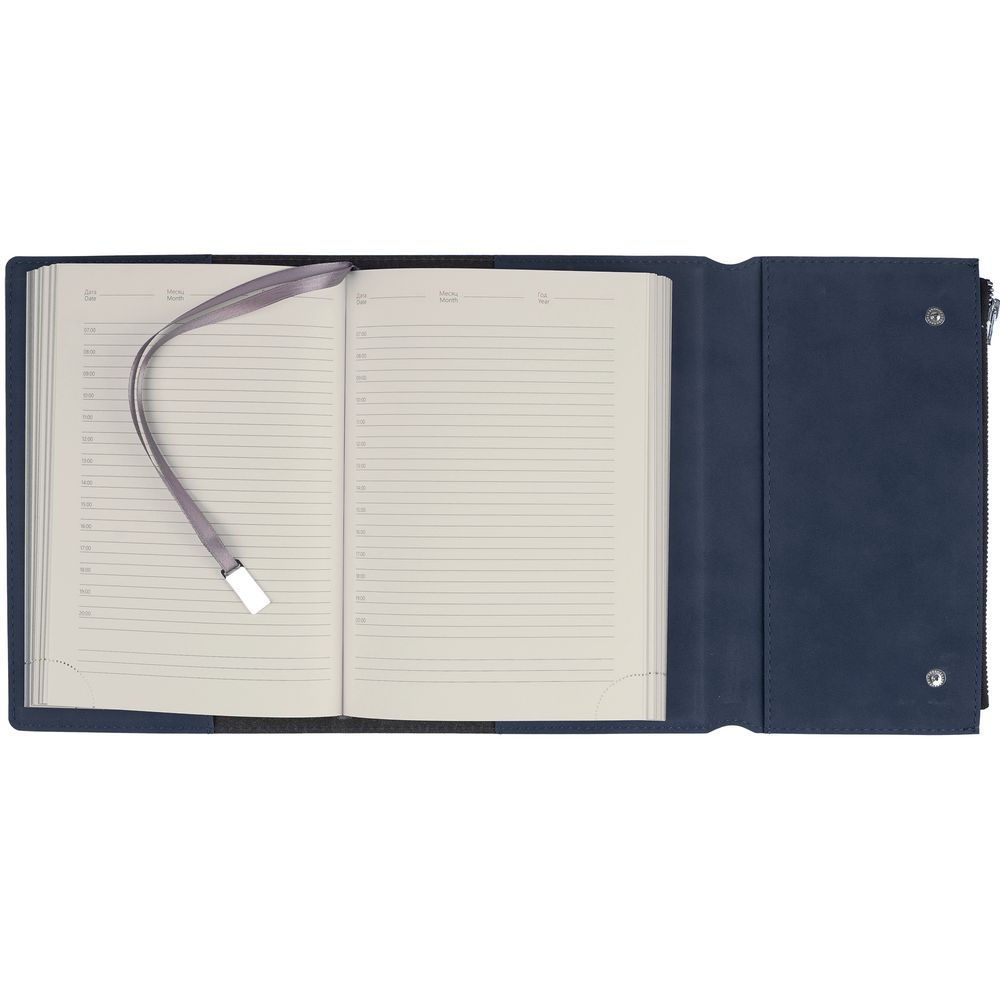 Ежедневник Grace, недатированный, темно-синий / Миниатюра WWW (1000)