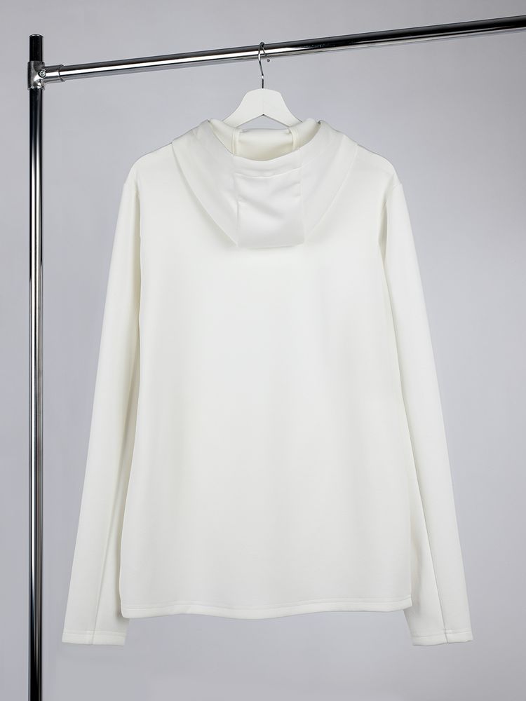 Худи унисекс Begi, молочно-белое / Миниатюра WWW (1000)