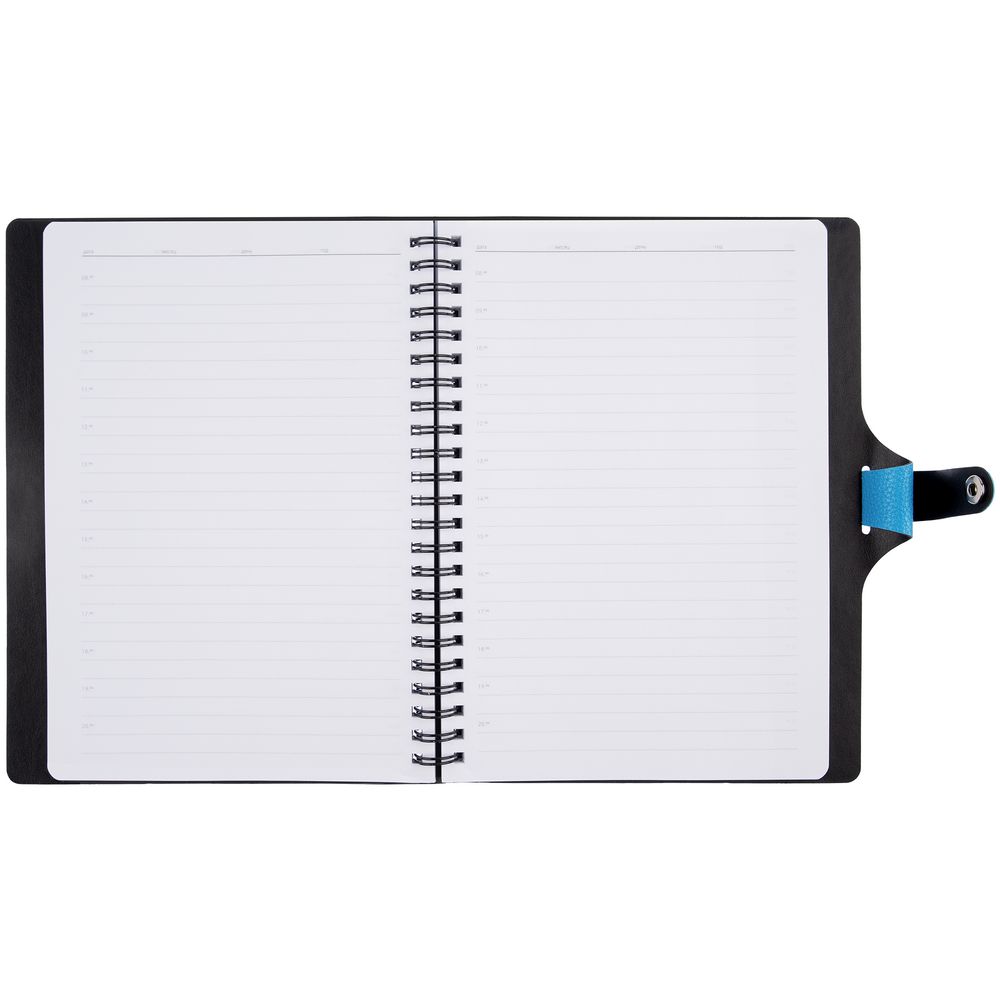 Ежедневник Strep Front, недатированный, голубой / Миниатюра WWW (1000)