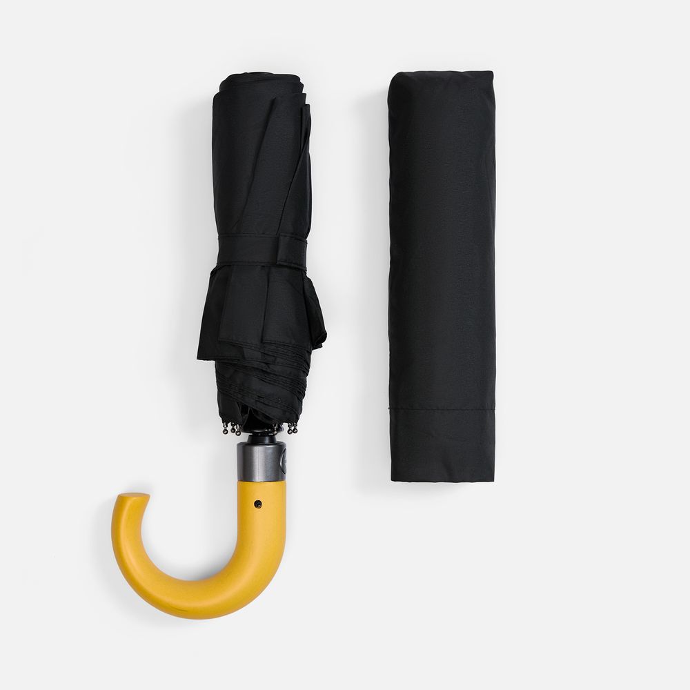 Зонт складной Classic, черный / Миниатюра WWW (1000)