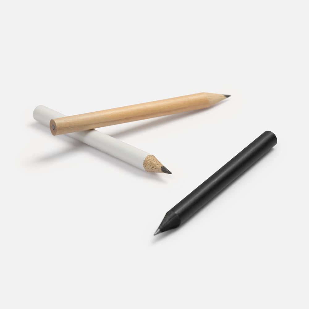 Карандаш простой Mini, черный / Миниатюра WWW (1000)