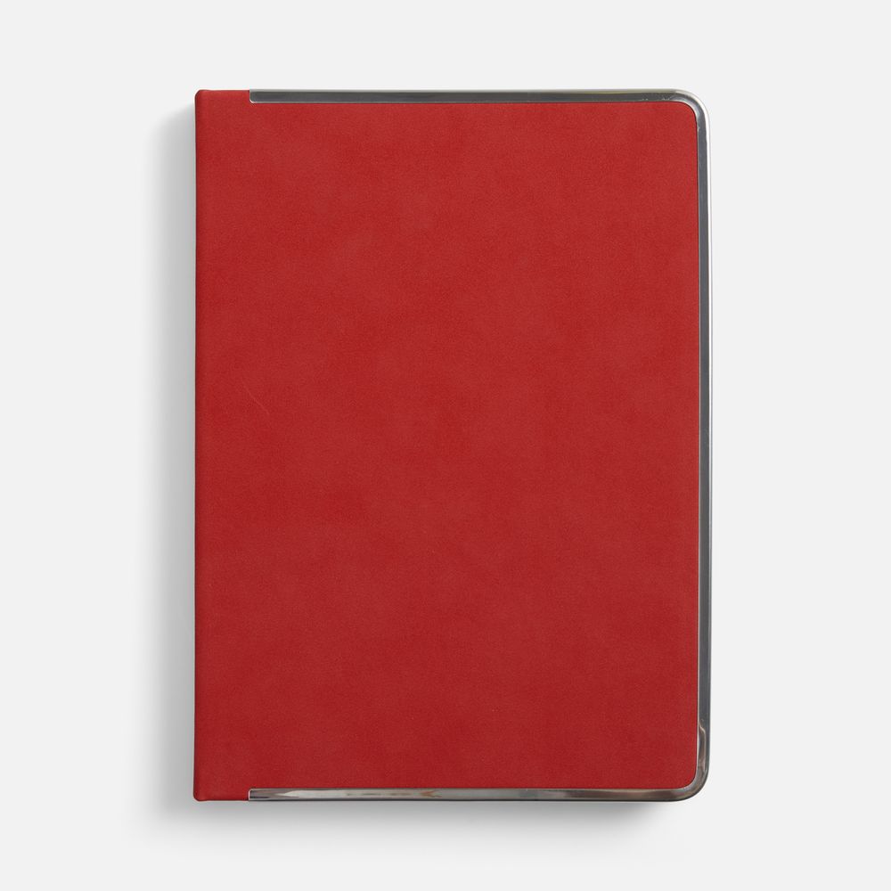 Ежедневник Metal Frame на заказ, датированный, красный / Миниатюра WWW (1000)