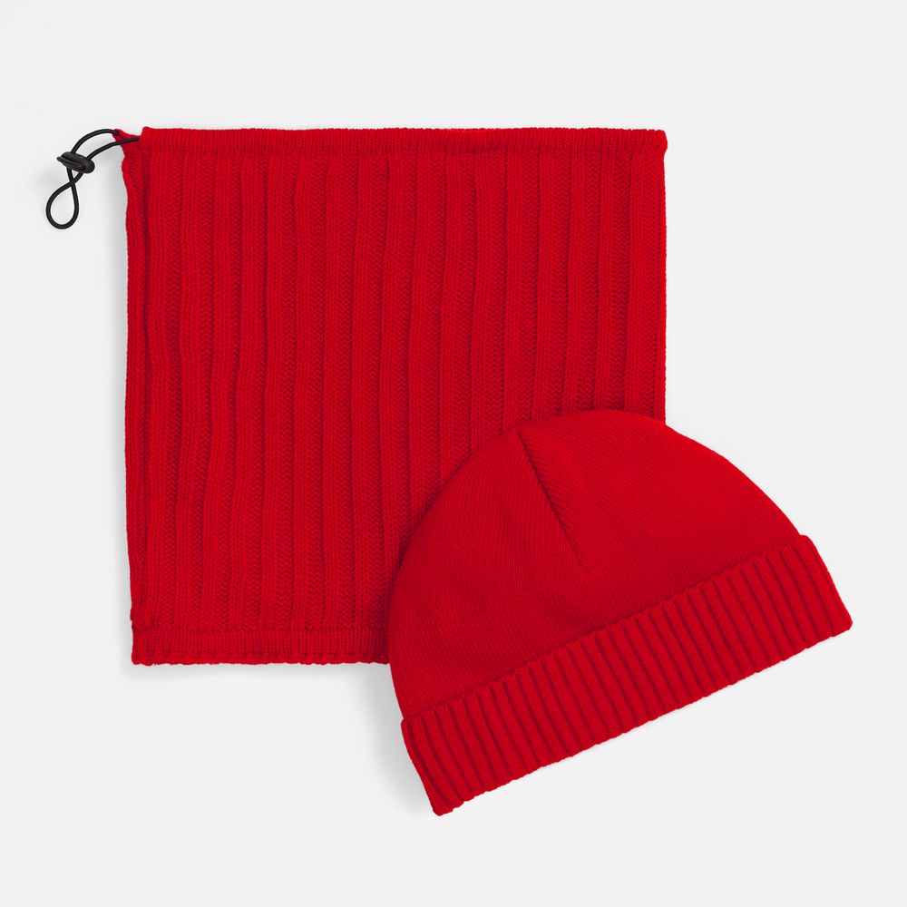 Шапка ComFleece, красная / Миниатюра WWW (1000)