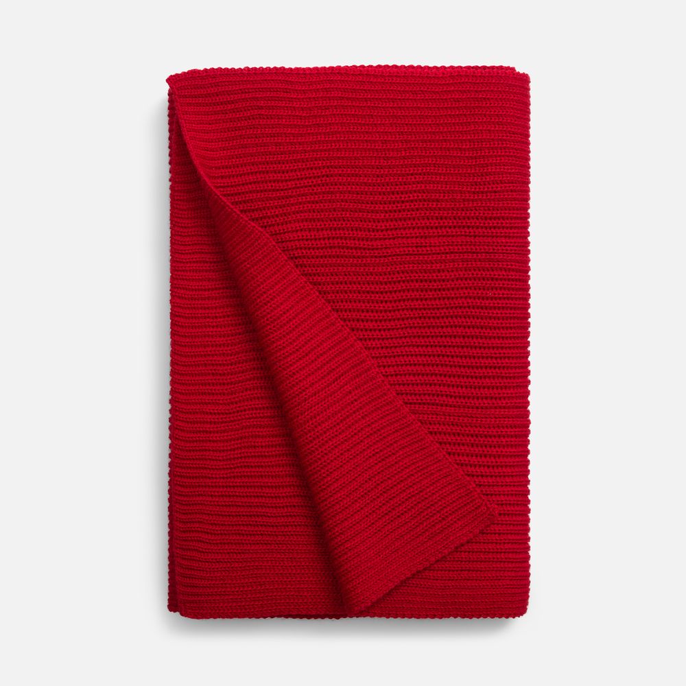 Шарф Nobilis Mono, красный / Миниатюра WWW (1000)