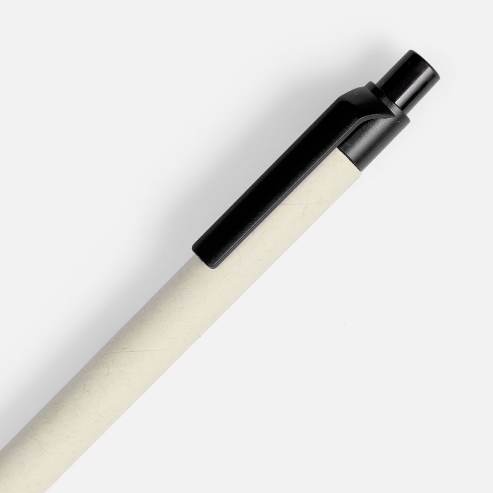 Ручка шариковая MilkMake, черная / Миниатюра WWW (1000)