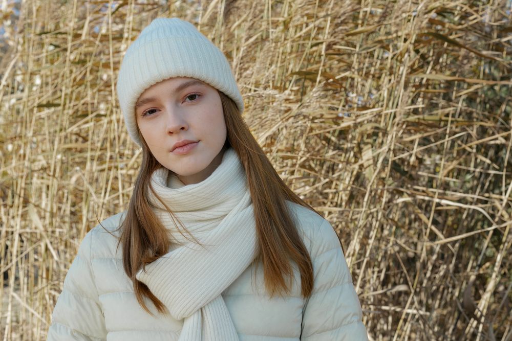 Шарф Capris, молочно-белый / Миниатюра WWW (1000)