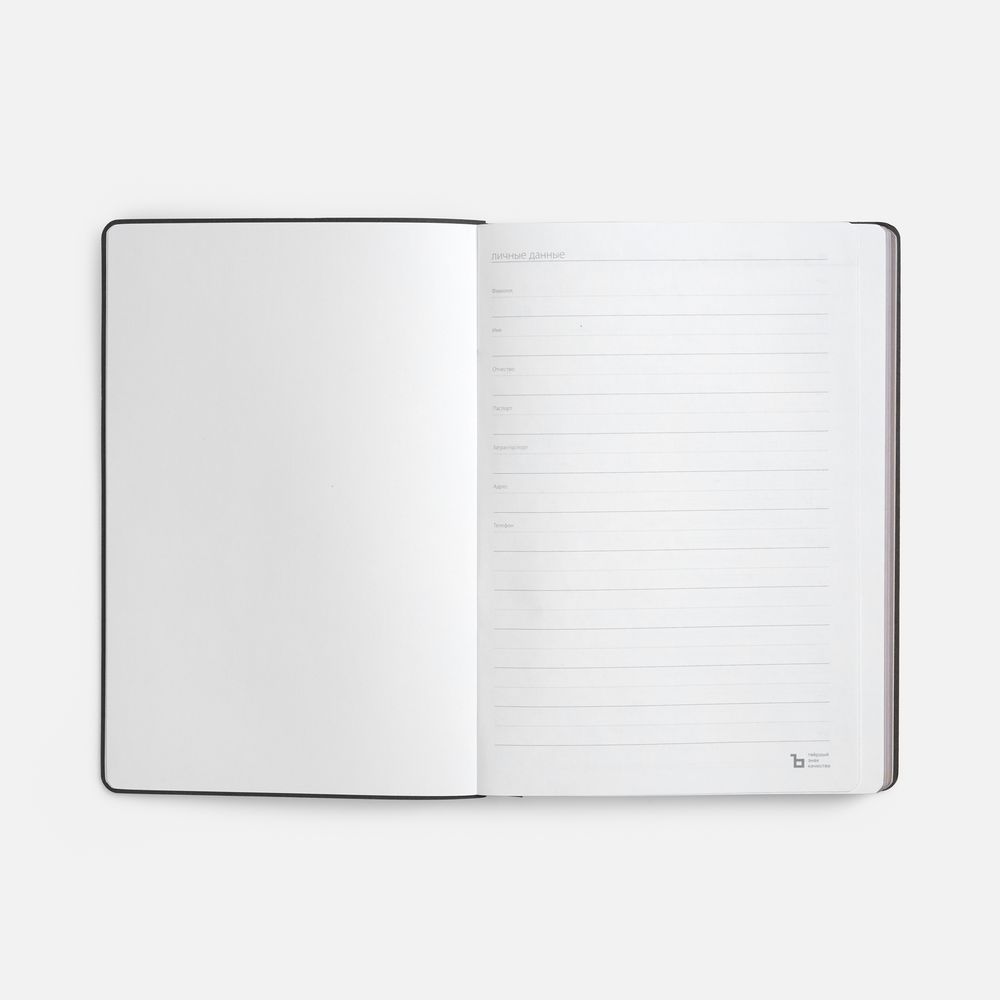 Ежедневник Nebraska Flex, недатированный, красный с золотистым / Миниатюра WWW (1000)