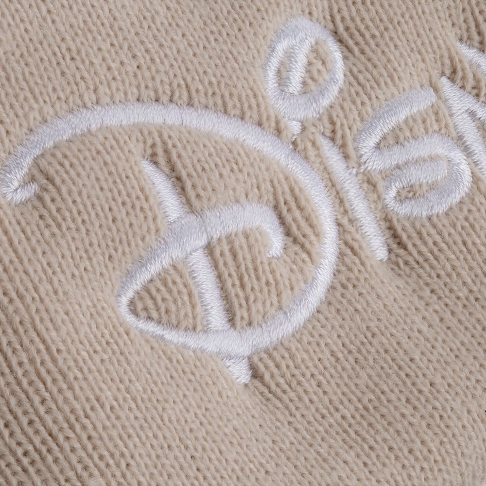 Шапка с вышивкой Disney, бежевая / Миниатюра WWW (1000)