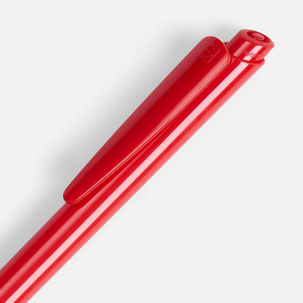 Ручка шариковая Senator Dart Polished, красная / Миниатюра WWW (1000)