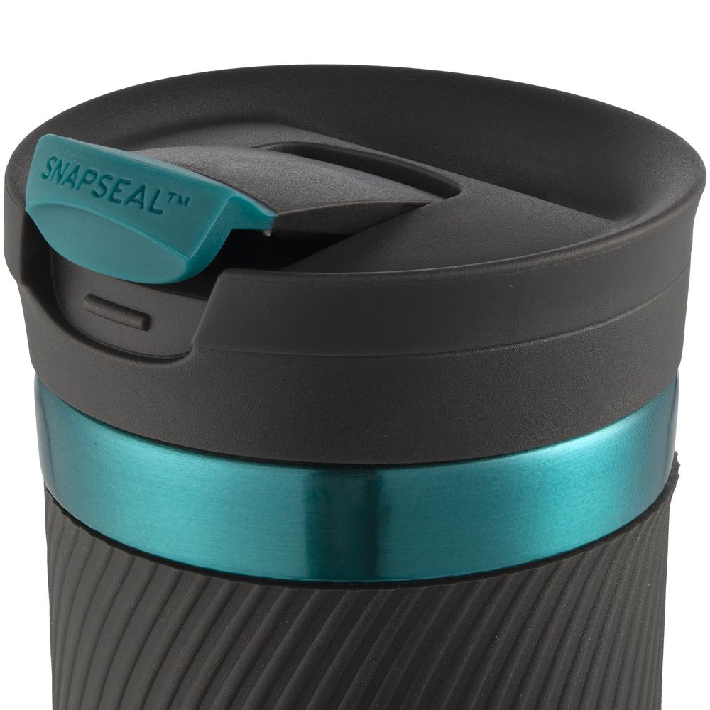 Термостакан Byron, вакуумный, герметичный, бирюзовый (морская волна) / Миниатюра WWW (1000)