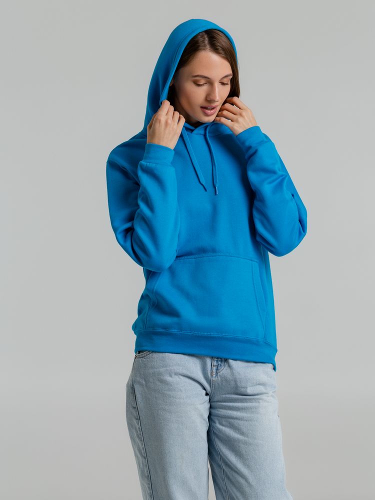 Толстовка с капюшоном Snake II бирюзовая / Миниатюра WWW (1000)