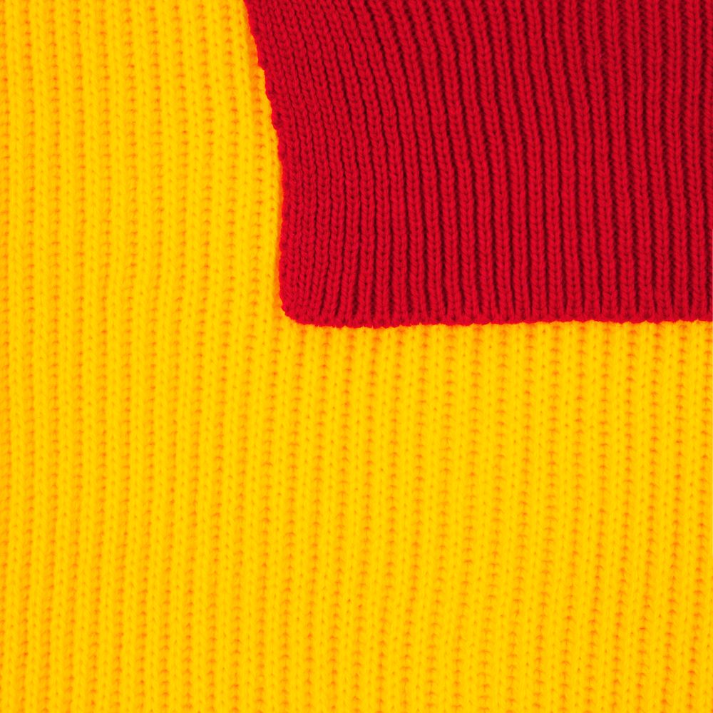 Шарф Snappy, желтый с красным / Миниатюра WWW (1000)