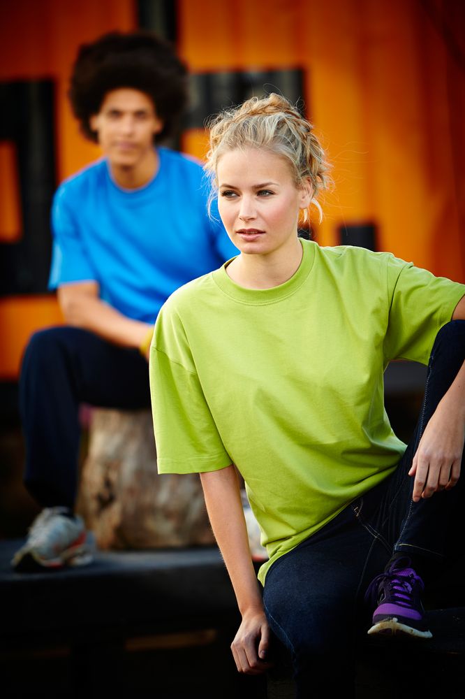 Футболка мужская Heavy, зеленая / Миниатюра WWW (1000)