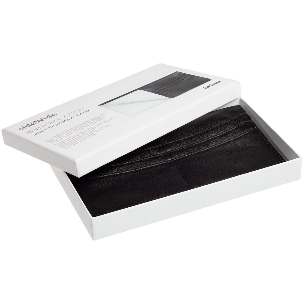 Кошелек sideWide, черно-белый / Миниатюра (упак) (1000)