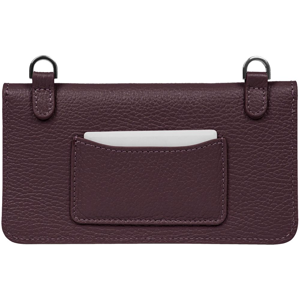 Сумка через плечо Busta, бордовая / Миниатюра WWW (1000)