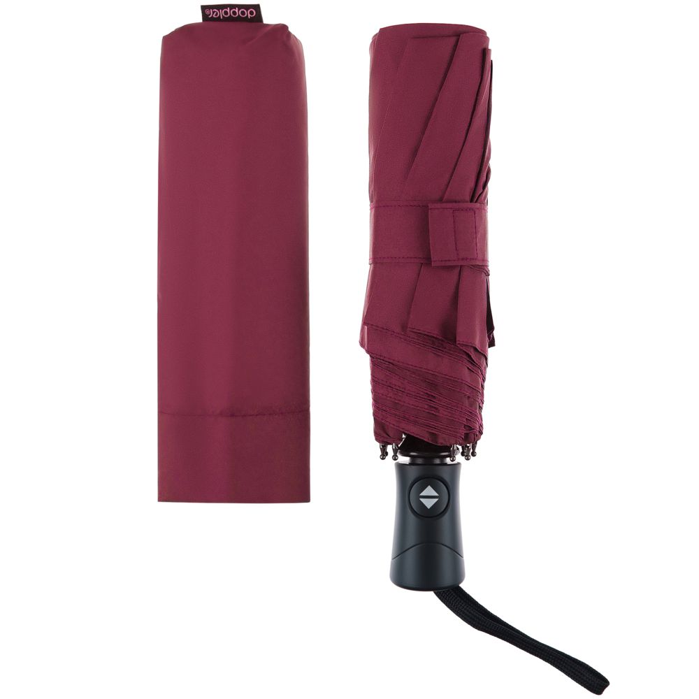 Складной зонт Fiber Magic Superstrong, бордовый / Миниатюра WWW (1000)