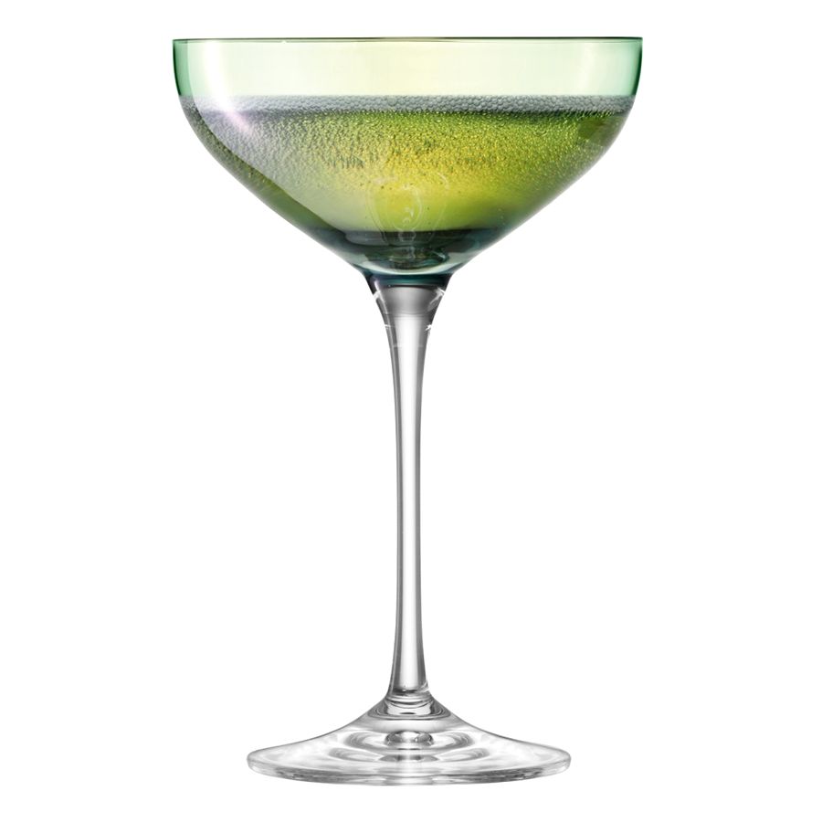 Набор из 4 бокалов для шампанского Polka Saucer, пастельный / Миниатюра WWW (1000)