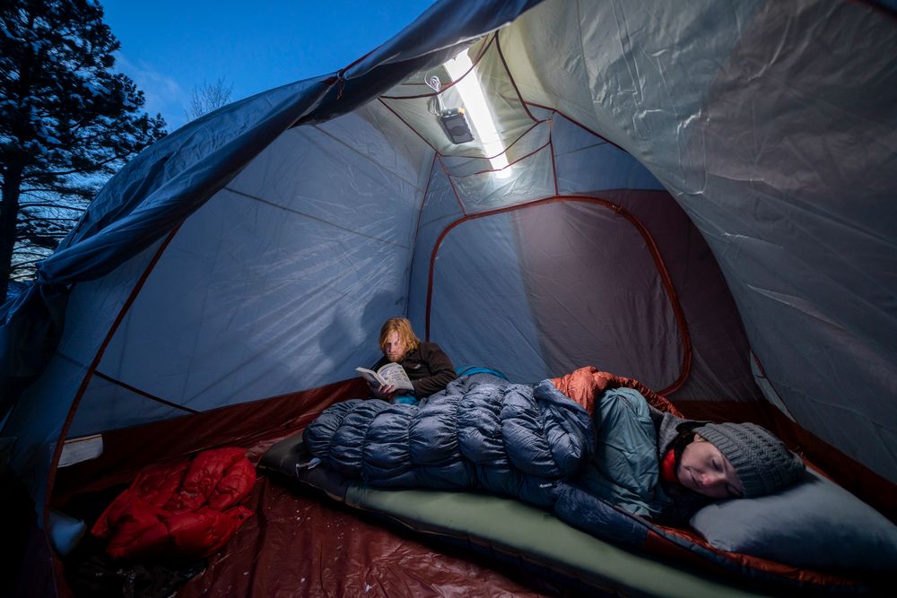 Мягкий кемпинговый фонарь Everglow Light Tube, средний / Миниатюра WWW (1000)