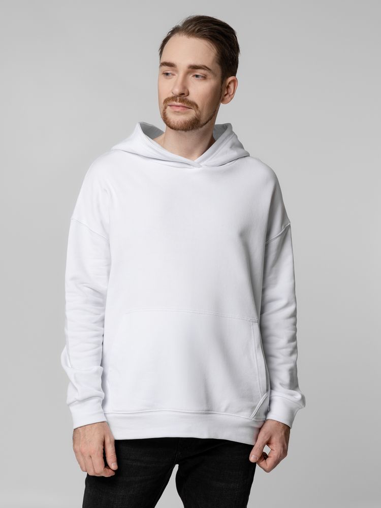 Худи оверсайз унисекс Outshine, белое / Миниатюра WWW (1000)